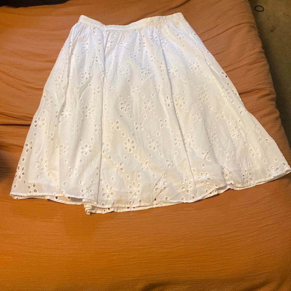 White J.Crew Skirt